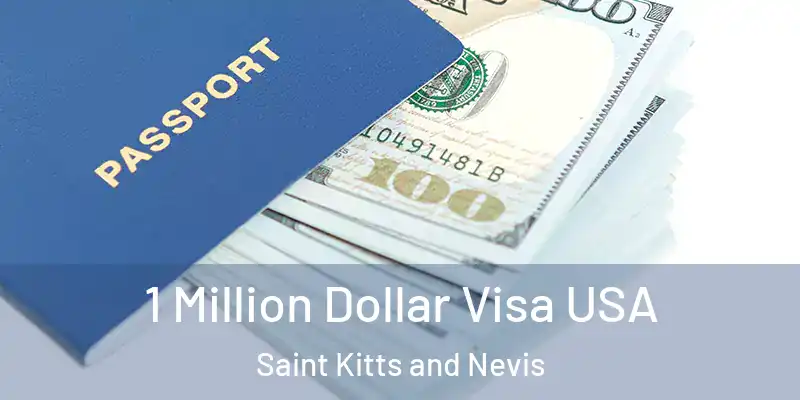  1 Million Dollar Visa USA Saint Kitts and Nevis